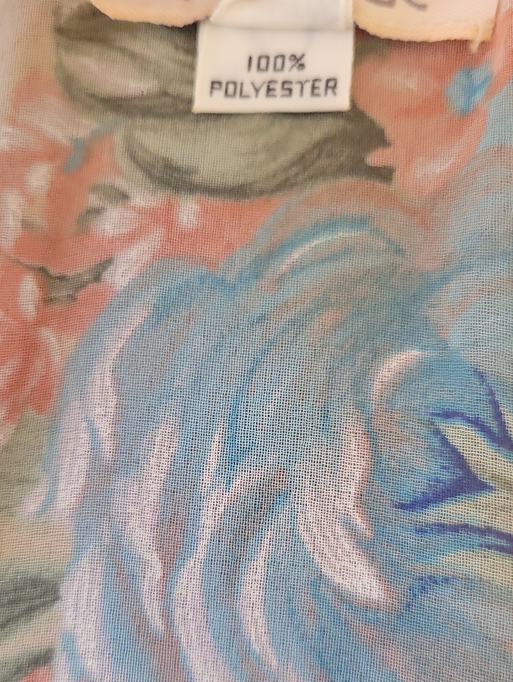 Vtg 70's Karen Tepper Dress - Picture 9 of 9
